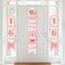 Big Dot of Happiness Sweet 16 - Hanging Vertical Paper Door Banners - 16th Birthday Party Wall Decoration Kit - Indoor Door Decor